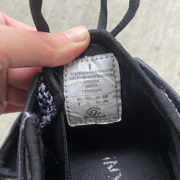 Champion C9 Poise Performance Black & White Speedknit Athletic Sneaker S… - Picture 8 of 10